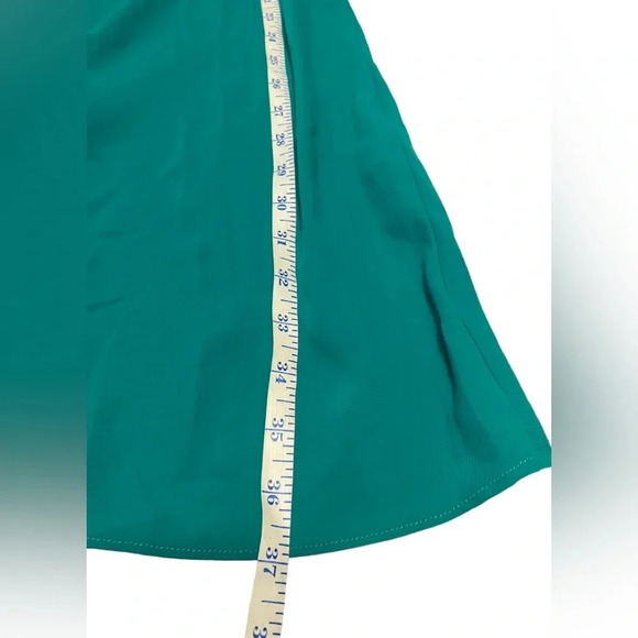 Amanda Uprichard New York Felicia Green Long Sleeve Dress - Picture 9 of 9